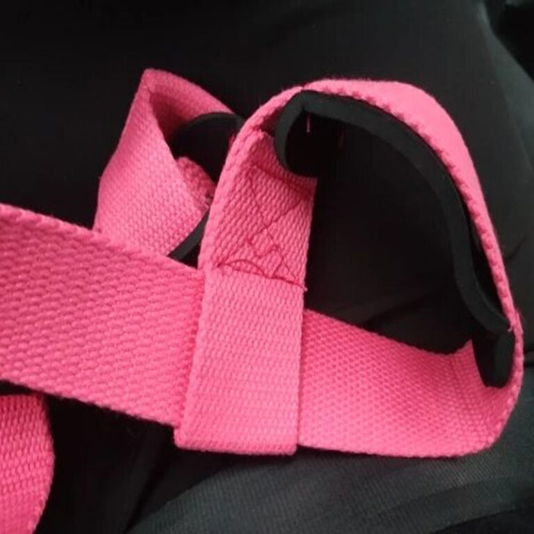 Personalised Powerlifting Wrist Straps (Pink) Supply Worldwide.