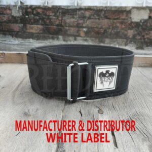 white label custom nylon weightlifting belts