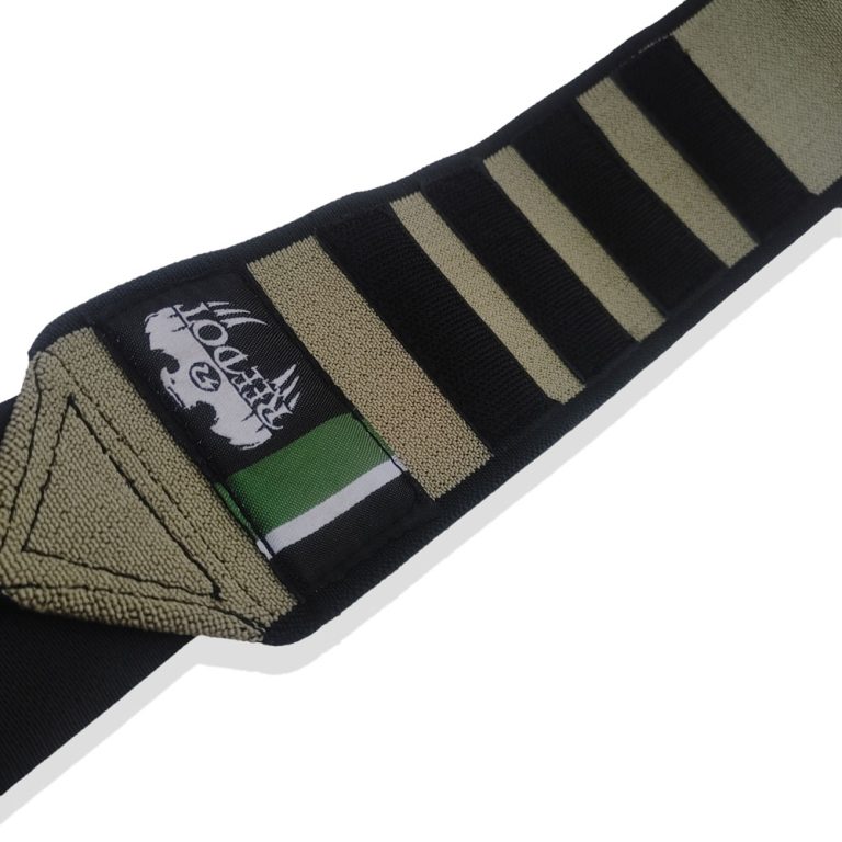 FQQF Iron Infidel Handgelenkbandagen – Extra Steif, 24 Zoll, Für Krafttraining, Crossfit & Powerlifting (Camo Black)