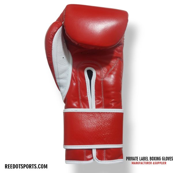 Red and black reyes boxing gloves