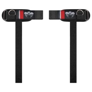 Weight Lifting Straps With Cuffed D Ring