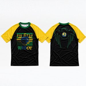 Rash guards made for the Brazil