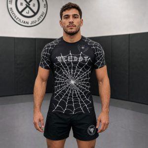 Spider Web BJJ Rash Guard Manufacturer